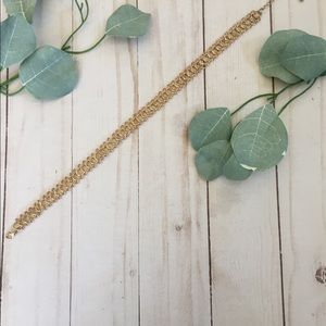 Gold choker